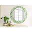 Huldar Glass Flat Wall Mirror