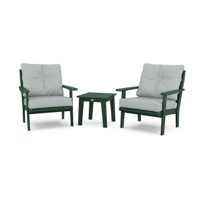 Lakeside 3-Piece Deep Seating Chair Set