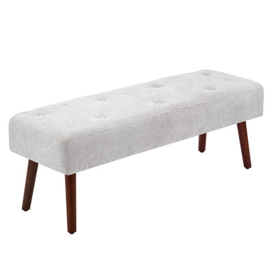 Sveina Faux Leather Upholstered Bench