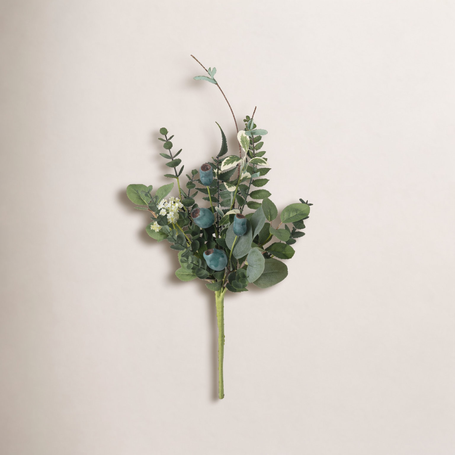 Green Pod Foliage Stems