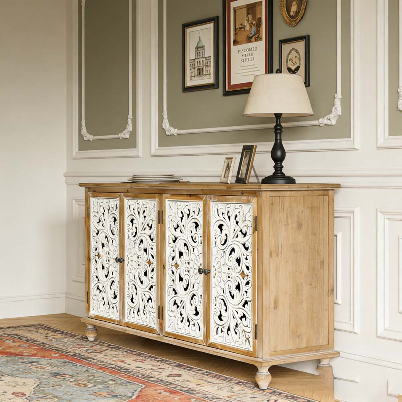 Armoire d'appoint avec 4 portes