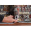 Tapis de couloir oriental géométrique 3x8