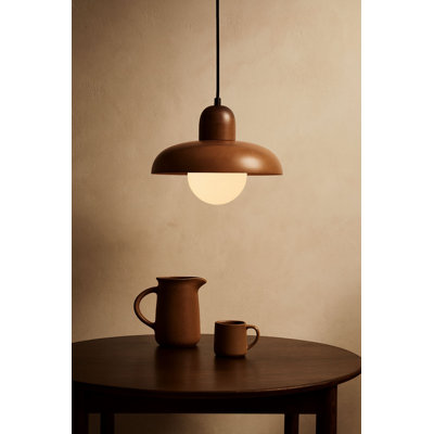 Lustre réglable avec structure en métal et capuchon en bois, noir / noyer / blanc | Capuchon 9,8 po (H: 7,5 po), plaque de base 3,9 po (H: 1,2 po), hauteur totale: 9,4-59,1 po | 1 x douille G9 (10 W maximum) | Éclairage moderne pour la décoration intérieure, design élégant