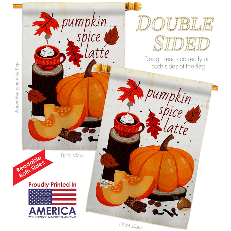 Double Sided 40'' H x 28'' W Polyester