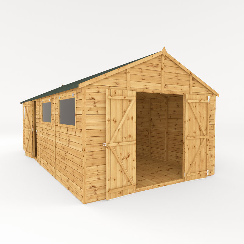 Mercia 20 x 10ft Premium Shiplap Apex Workshop