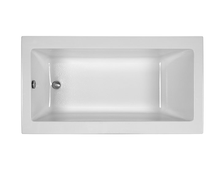 Basics® 60" Air Bathtub, Undermount