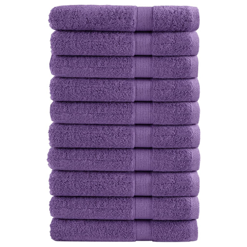Nelba 100% Cotton Sauna Towel, Purple