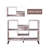 Gabreilla Geometrical White Oak Standard Rectangle Console Table with Storage