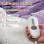 Couverture chauffante mauve 90 x 100 po