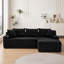 Canapé d'angle Cloud de 241 cm avec méridienne en L et rangement latéral-621349597