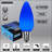 OptiCore LED Shatterproof C9 Smooth Christmas Light Replacement Bulbs-83791417