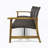 HAMPTON WOOD + WICKER 3 SEATER