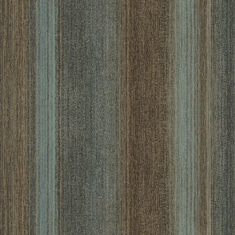 Delahni 10.05m x 53cm Textured Matte Wallpaper Roll, Blue/Brown