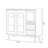 Modern Walnut Solid Wood Sideboard-1694509702