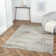 Hashem Modern Boho Distressed Medallion Machine Washable Area Rug