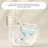 12" Rough-In 15.75"Seat Height Yellow Compact Siphonic Basic Smart Toilet for Small Space with Sensor Lid Opening, Night Light and Adjustable Temperature-130136469