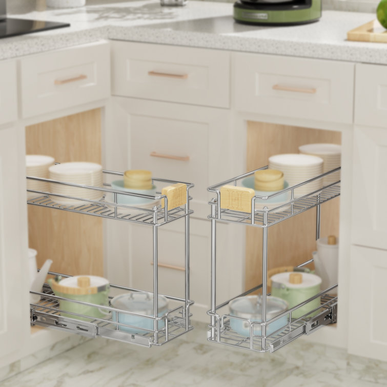 Rebrilliant Brassfield Tray Divider Pull Out Drawer