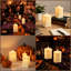 Flameless Candle with Acrylonitrile Butadiene Styrene Holder