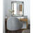 Heavner Solid Wood Flat Wall Mirror-926672540-926672539