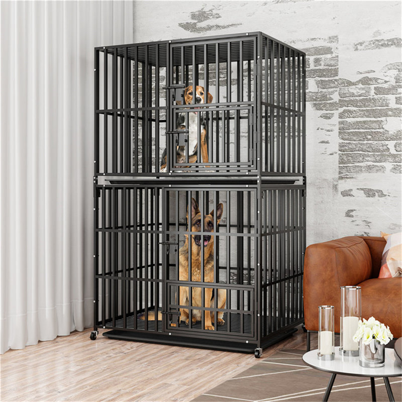 Leitha Stackable Pet Cage, 156.5cm H x 107cm W x 77cm D