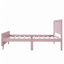 Base de lit plateforme simple en bois-1287788567