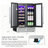 HAVATO Dual Zone 23.4 " Built-In and Freestanding 39 Bottle Wine & Beverage Refrigerator