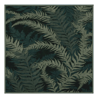 Tapis vert lavable à la machine