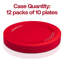 Heavy Weight Plastic Salad Plates