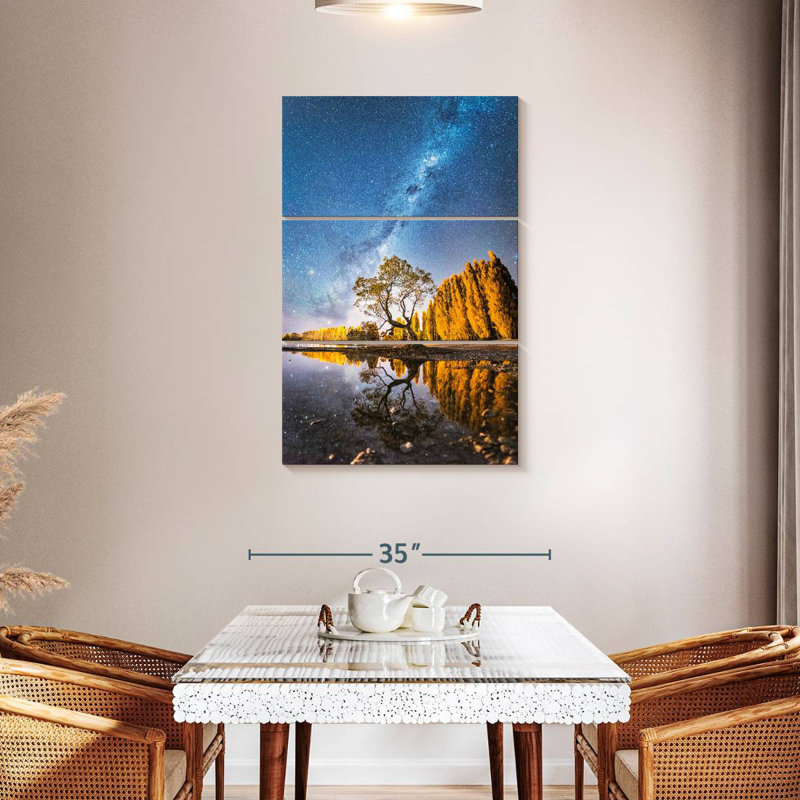Oberle Milky Way Over Wanaka Tree, 32" H x 20" W