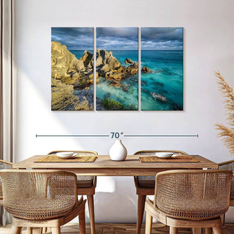 Gillard Rocky Horseshoe Bay Bermuda, 36" H x 57" W