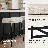 Berkley Counter Stool In Matte Black With Light Beige Fabric-123564823-123564828