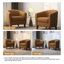 Boney 76.5 Cm Wide Barrel Chair-1095588056