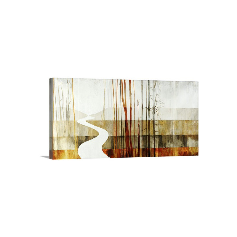 «Winding Upward» Balthasar, reproduction d'art, H 15 po x l 30 po x P 1,5 po, Toile