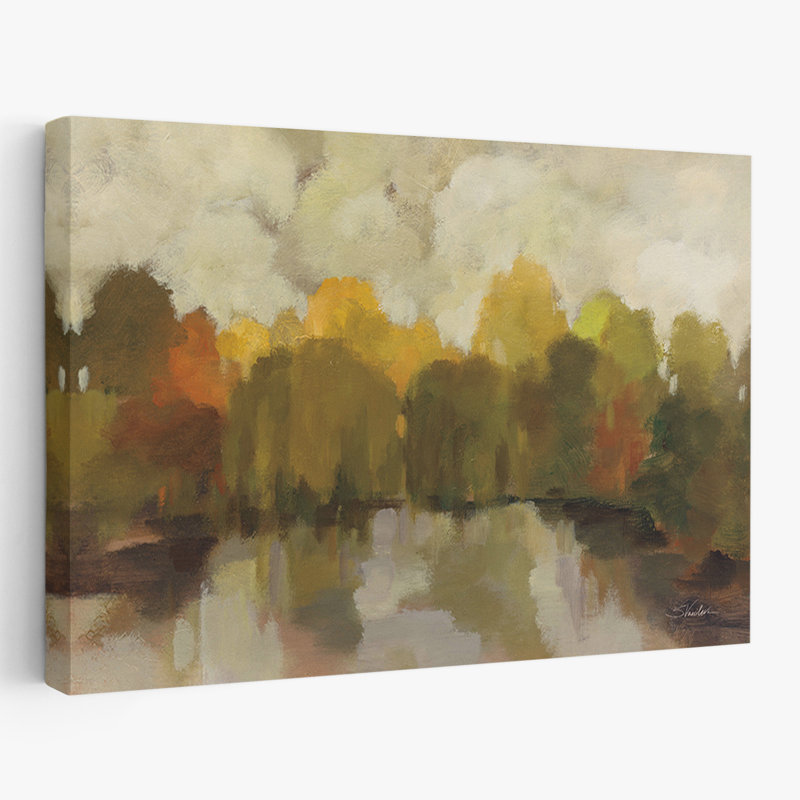 Automne automne - saules d'automne, H 16 po x l 24 po