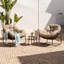 Fauteuil Papasan berçant surdimensionné pour patio-1856238041