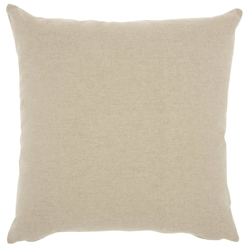 Housse et insert de coussin carré en cuir / suède 