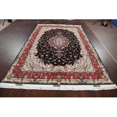 One-of-a-Kind 6'8" X 9'11" 2010s Area Rug in Red