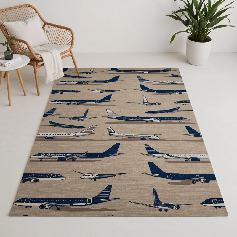 Tapis intérieur et extérieur gris Transport, Rectangle 9 pi x 12 pi