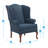 Mandalay Upholstered Wingback Chair-784317456