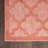 Adianey Red Barrel Studio Easy Care Trellis Coral/Orange Indoor/Outdoor Area Rug-967675566