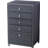 5 Drawer Storage Drawer
