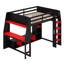 Lit mezzanine avec bureau Gaming