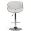 Tabouret de bar moderne pivotant rembourré Marana-1168484444