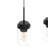 20.5In 3 - Light Pendant Light Linear Pendant Lighting