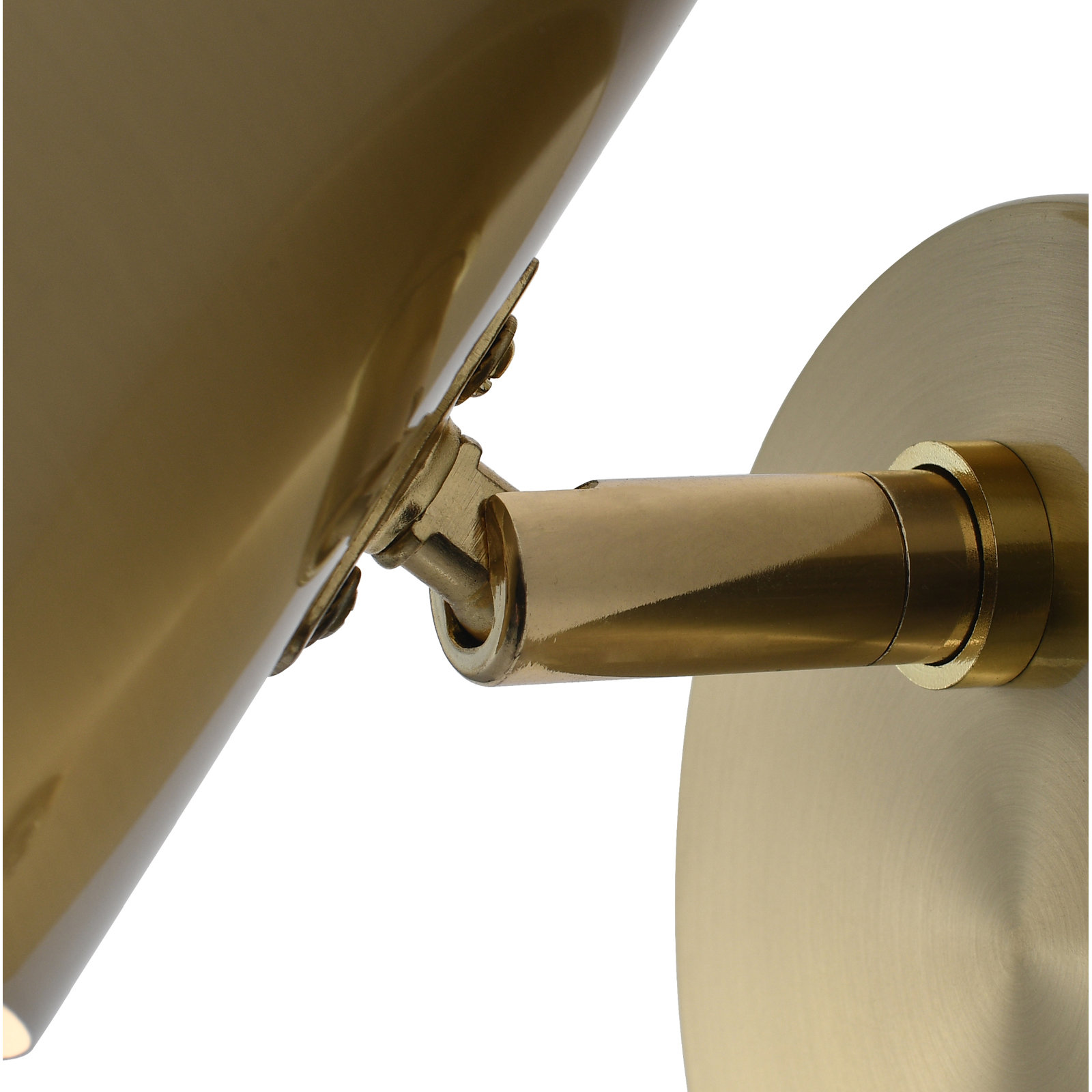Nova of California Culver 2-Light Sconce, Brushed Brass