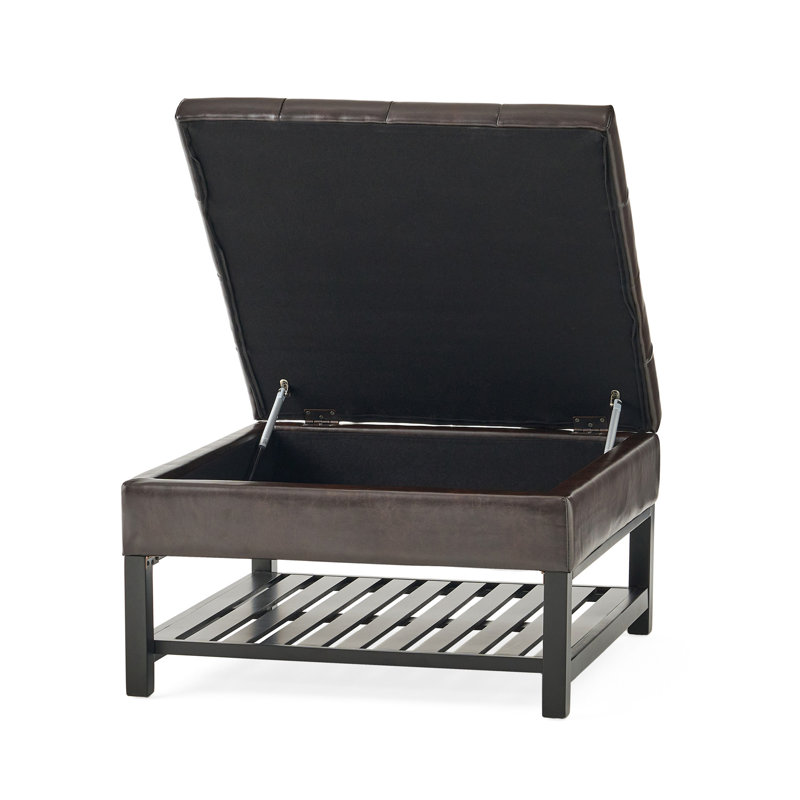 Storage Ottoman Coffee Table(Only Including Coffee Table,Without Chairs)
