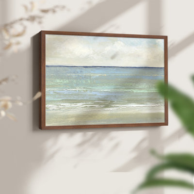 Ocean Colors -Framed Print - Restickable