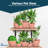 Planter Pots with Drainage Holes - Lightweight, Durable, and Space-Saving Pots for Indoor and Outdoor - Versatile Functionality, Simple Modern Design, Set of 15 Plastic Planter Pots-1687841482