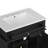 30" Solid Wood Frame Bathroom Vanity With Sink, One Tip-Out Drawer, 3 Drawers And Door Shelf