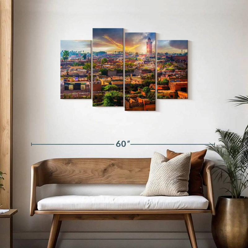 Nicci Moroccan Sunset, 27" H x 43" W